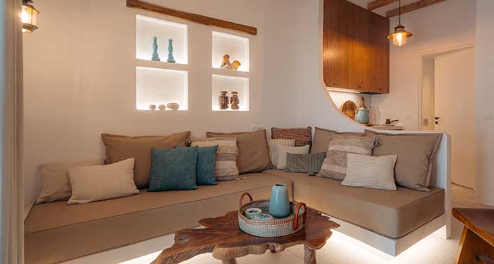 Turquoise maison by the sea